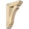 Ekena Millwork Imperial Slat Rough Sawn Bracket w/ Offset Brace, Douglas Fir, 8"W x 26"D x 38"H BKT0806X26X38IMP06RDF - alternate 1
